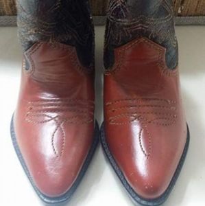 Vintage Kids Cowboy Boots Texas Made little boy
